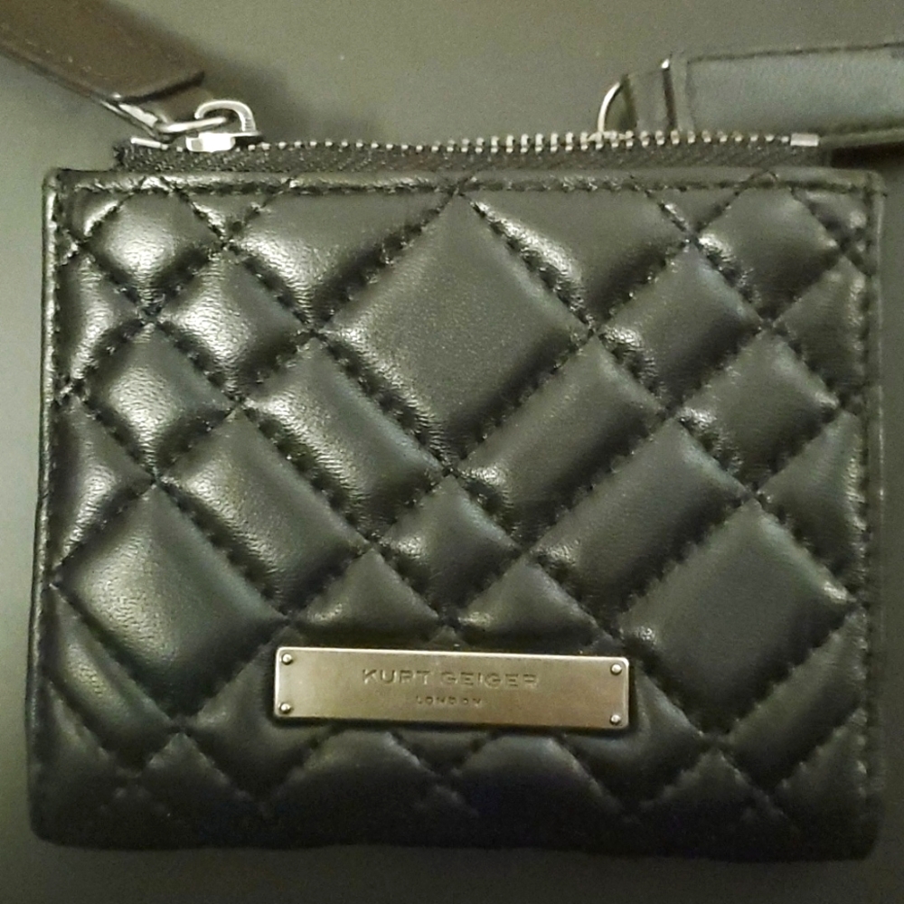 New Black Kurt Geiger Wallet
